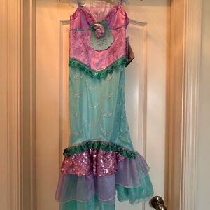 Princess Ariel dress. Size 7/8 new with tags